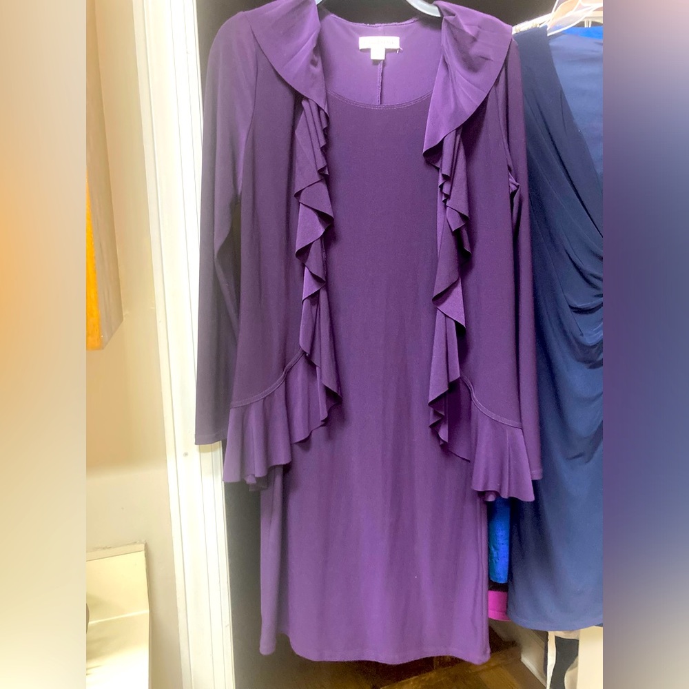 Purple Coldwater Creek dress